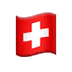 🇨🇭 flag: Switzerland display on Apple